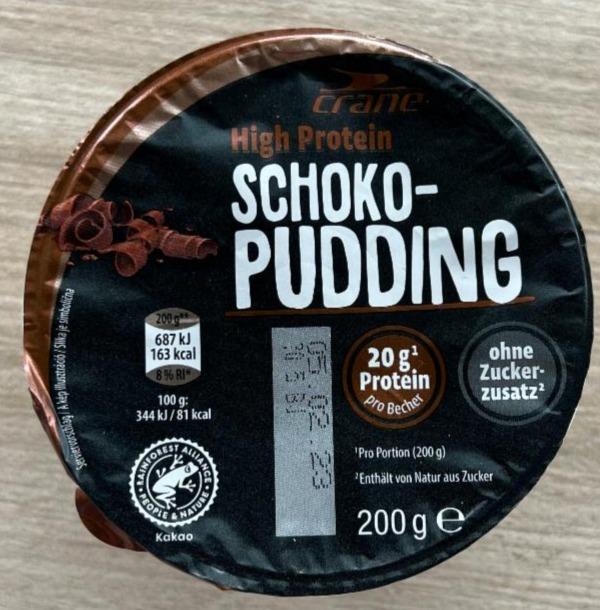 Fotografie - High Protein Schoko - pudding Crane