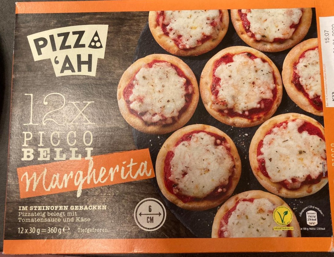 Fotografie - Picco Belli Mini-Pizza Margherita Aldi