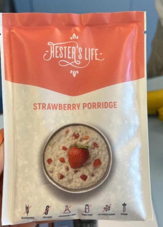 Fotografie - Strawberry porridge Hester´s Life