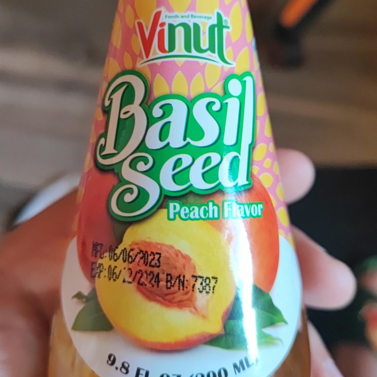 Fotografie - Basil Seed Peach Flavor Vinut