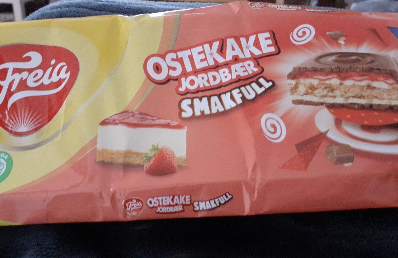 Fotografie - ostekake jordbaer smakfull freia