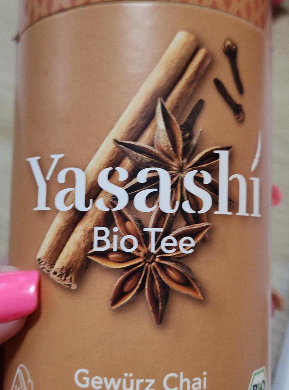 Fotografie - Yasashi Bio Tee Gewürz chai