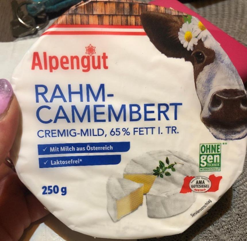 Fotografie - Rahm-Camembert Alpengut