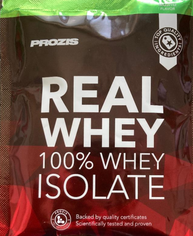 Fotografie - real whey 100% whey isolate mojito Prozis