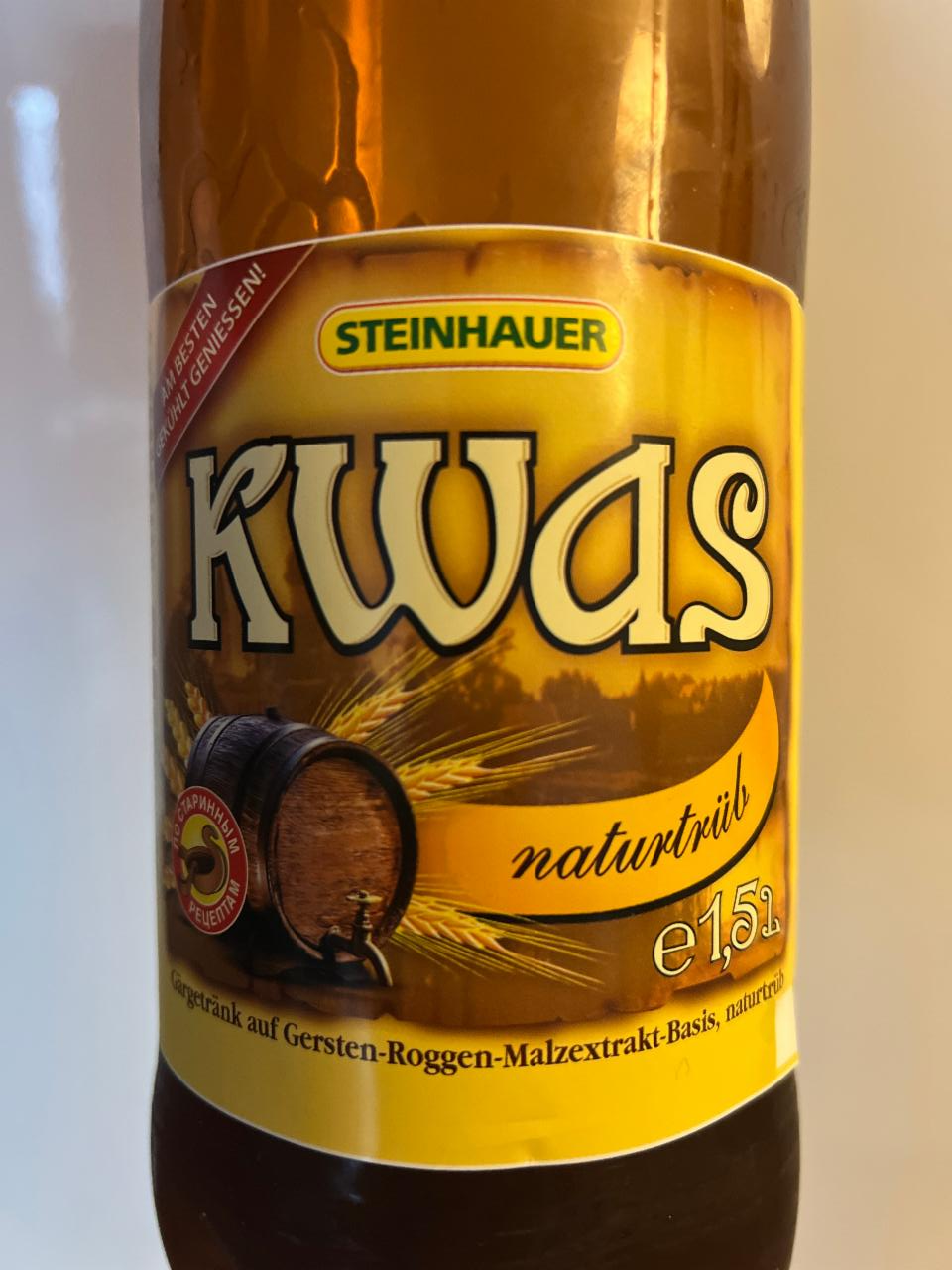 Fotografie - Kvas naturtrub Steinhauer