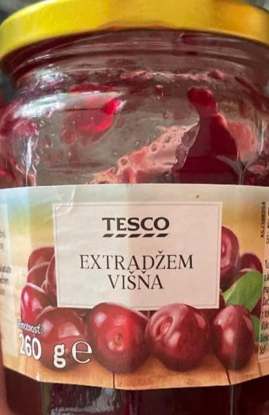 Fotografie - tesco extra džem višňa