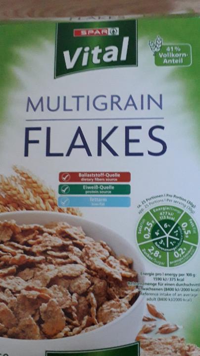 Fotografie - Multigrain flakes Spar Vital