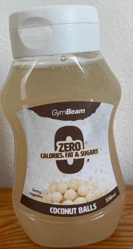 Fotografie - Syrup zero calories, fat & sugar coconut balls GymBeam