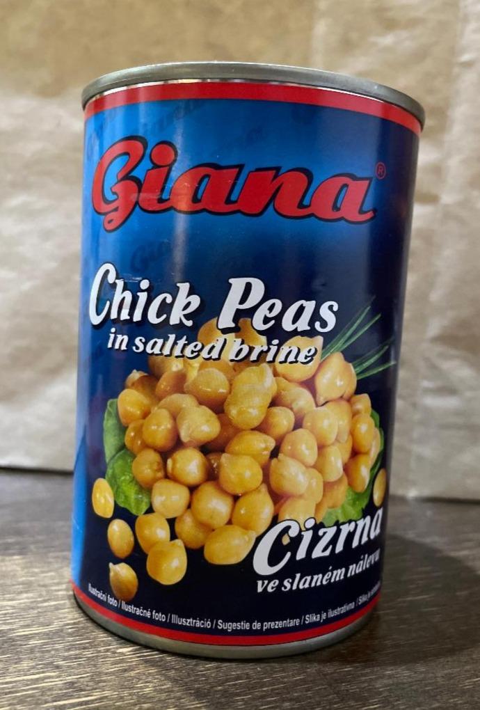 Fotografie - Chick Peas in salted brine Giana