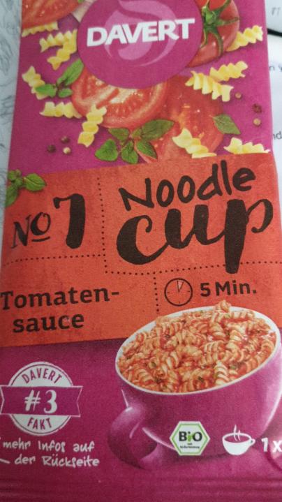 Fotografie - No 7 noodle cup tomaten - sauce