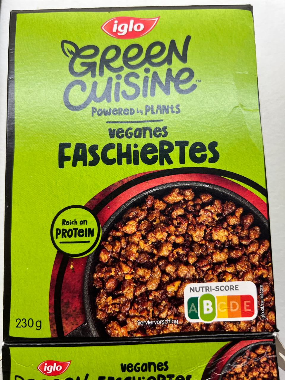 Fotografie - Veganes faschiertes Iglo Green Cuisine