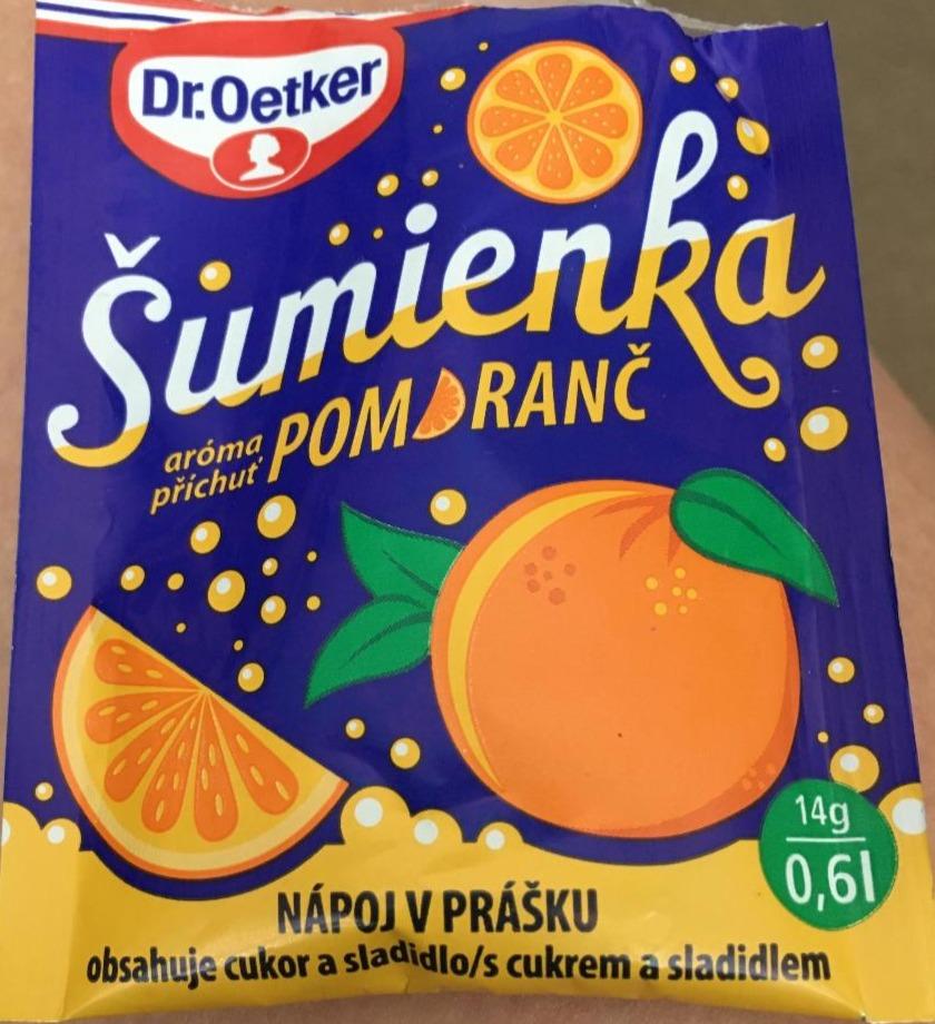 Fotografie - Dr.Oetker sumienka pomaranč