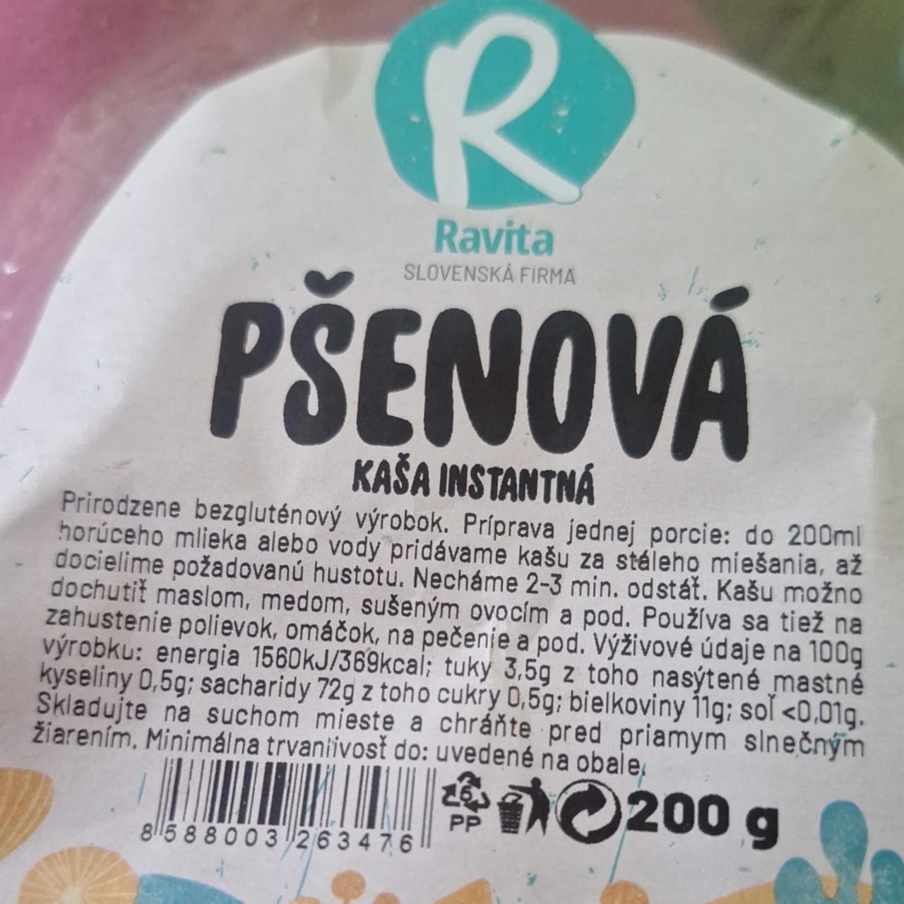 Fotografie - Pšenová kaša instantná Ravita