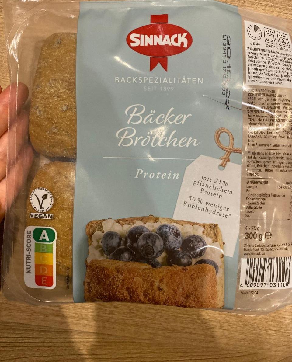 Fotografie - Bäcker Brötchen Protein Sinnack