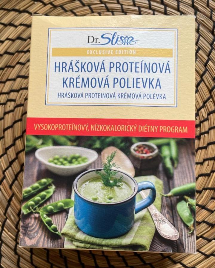 Fotografie - Hrášková proteínová krémová polievka Dr.Slim