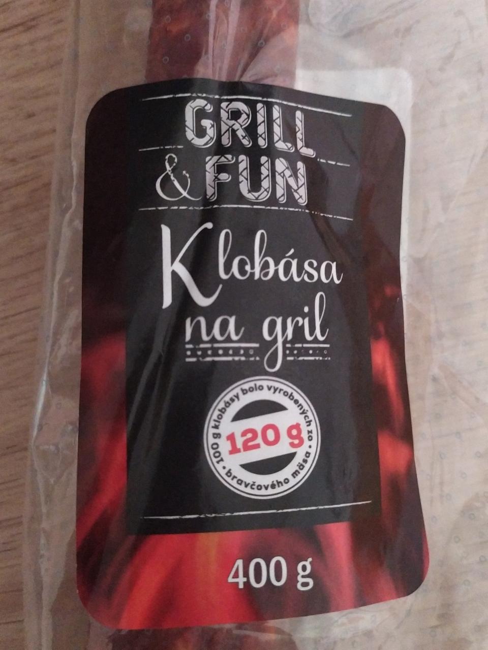 Fotografie - Klobása na gril Grill & Fun