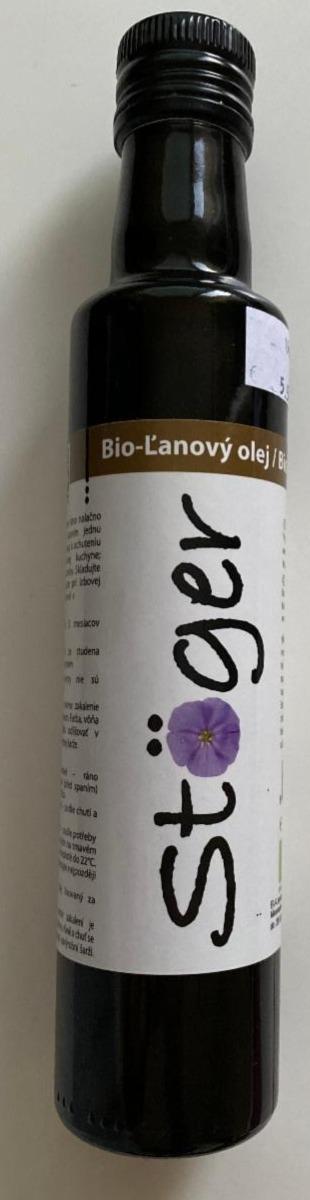 Fotografie - Bio Ľanový olej Stöger