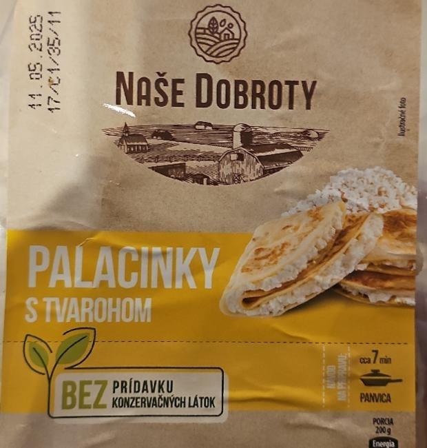 Fotografie - Palacinky s tvarohom Naše Dobroty