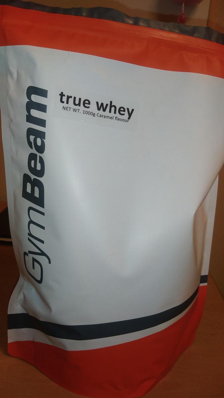 Fotografie - GymBeam True Whey protein Caramel 2500g