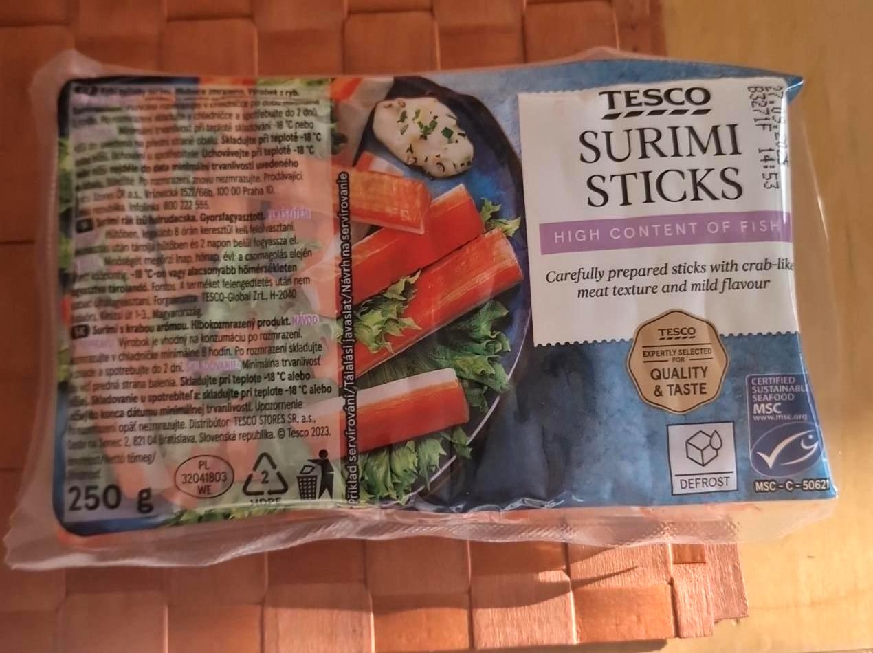 Fotografie - Surimi sticks Tesco