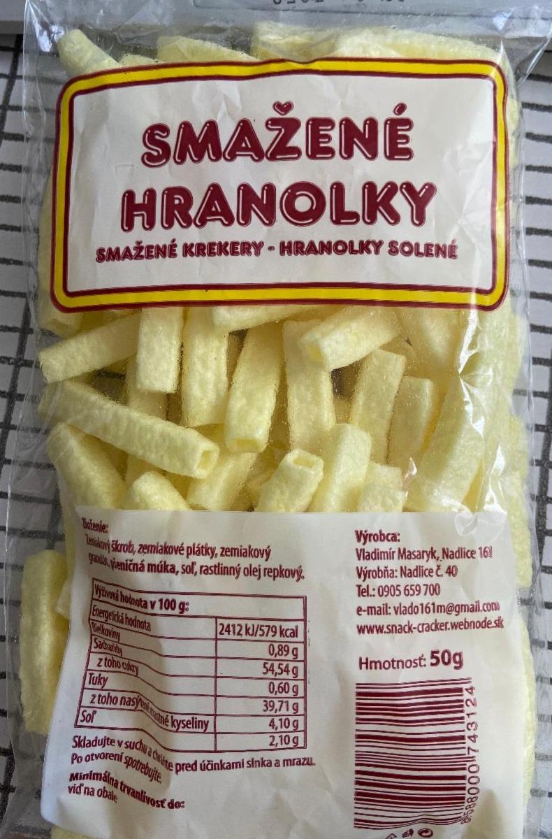 Fotografie - Smažené hranolky Smažené krekery - Hranolky solené