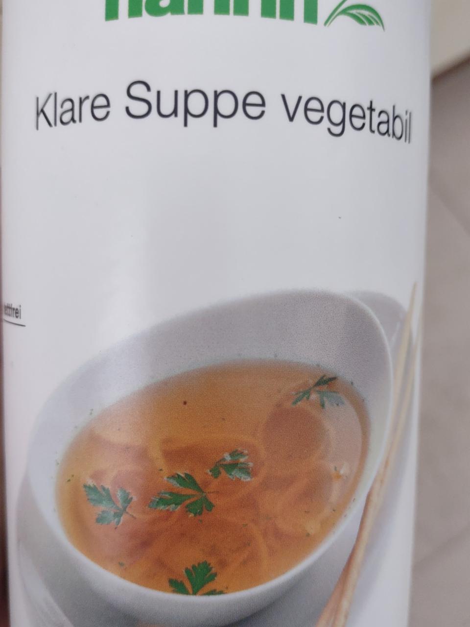 Fotografie - Nahrin Klare Suppe vegetabil