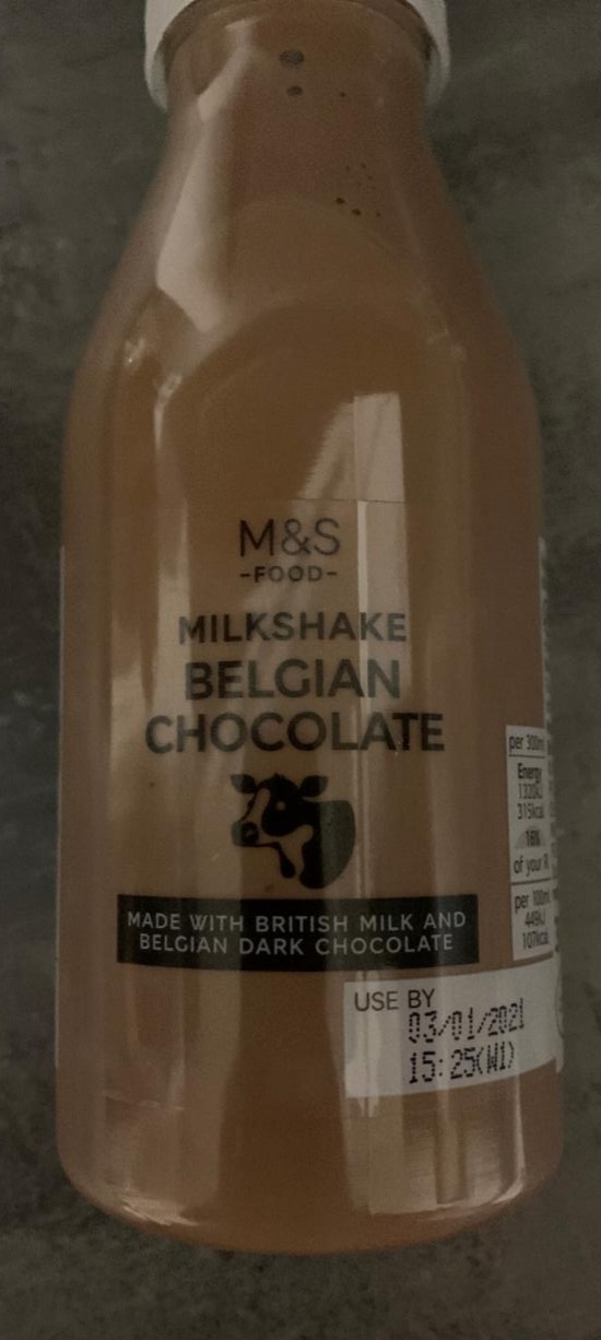 Fotografie - Milkshake Belgian Chocolate
