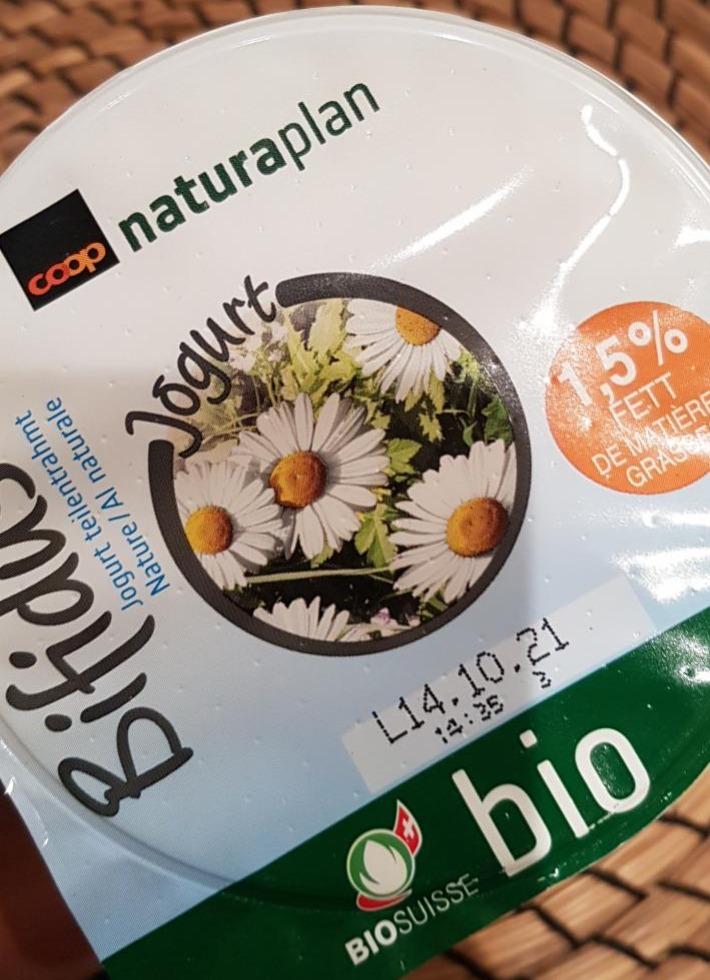 Fotografie - Jogurt 1,5% Fett Bifidus Natur Coop Naturaplan