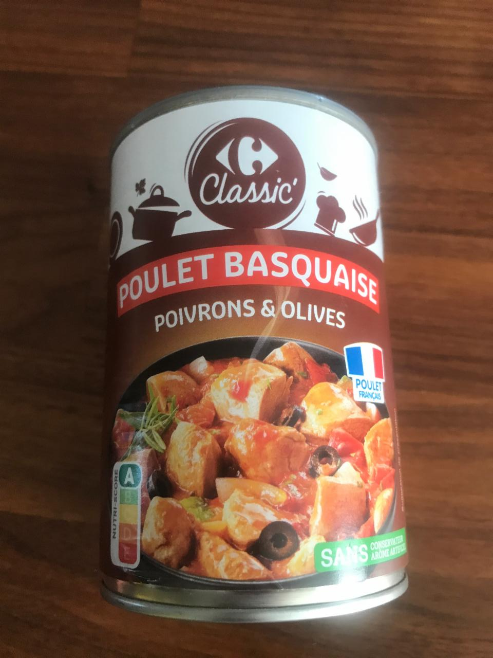 Fotografie - Poulet basquaise Poivrons & olives