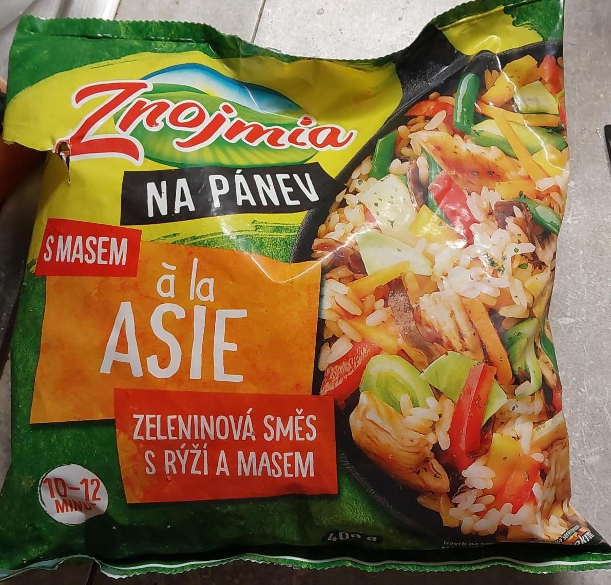 Fotografie - Na pánev á la Asie Zeleninová směs s rýží a masem Znojmia