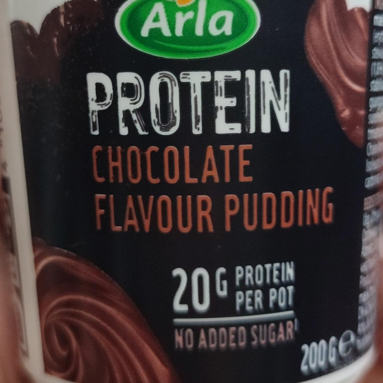 Fotografie - Protein Chocolate flavour pudding Arla