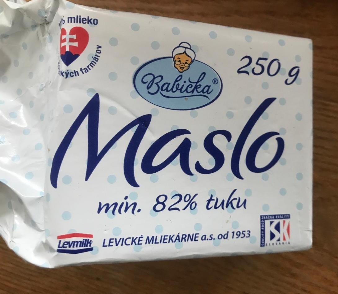 Fotografie - Maslo min. 82% tuku Babička