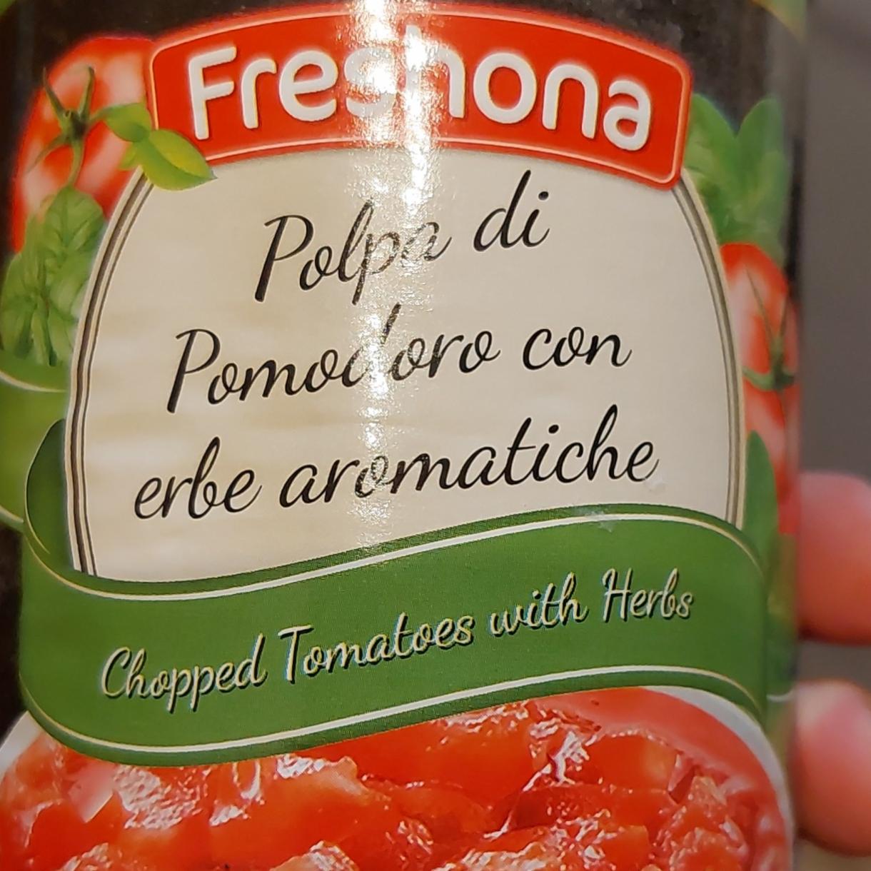 Fotografie - Polpa di pomodoro con erbe aromatiche Freshona