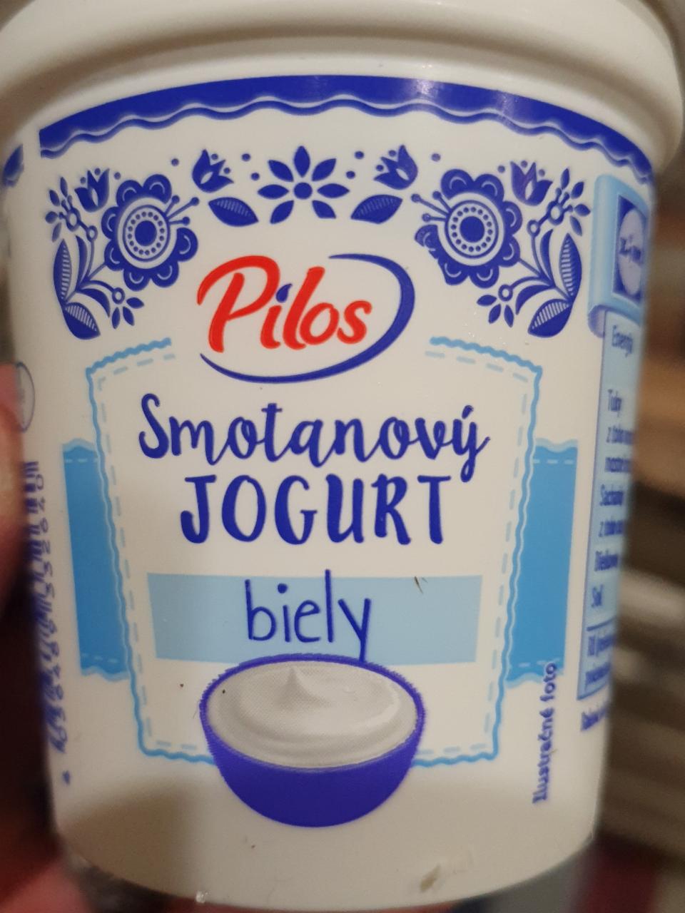 Fotografie - Pilos smotanový jogurt biely