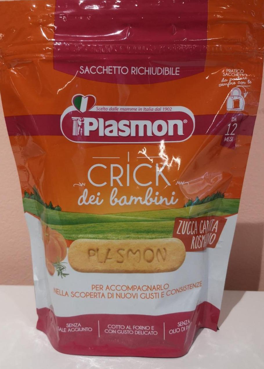 Fotografie - i Crick dei bambini Zucca Carota Rosmarino Plasmon