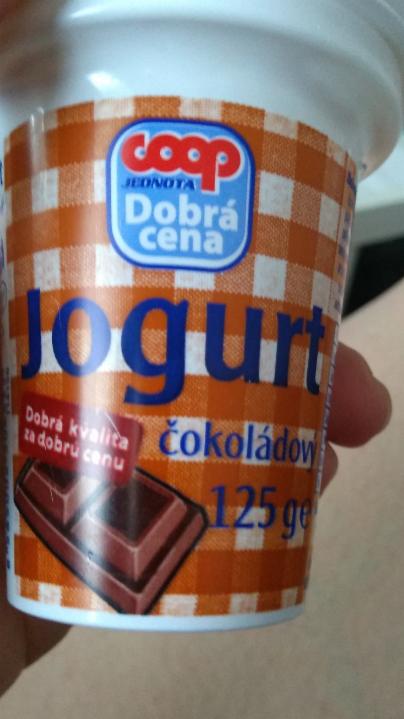 Fotografie - jogurt coop čokoládový