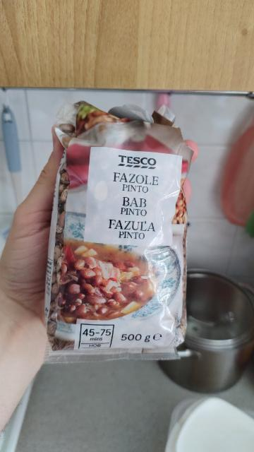 Fotografie - fazuľa pinto Tesco