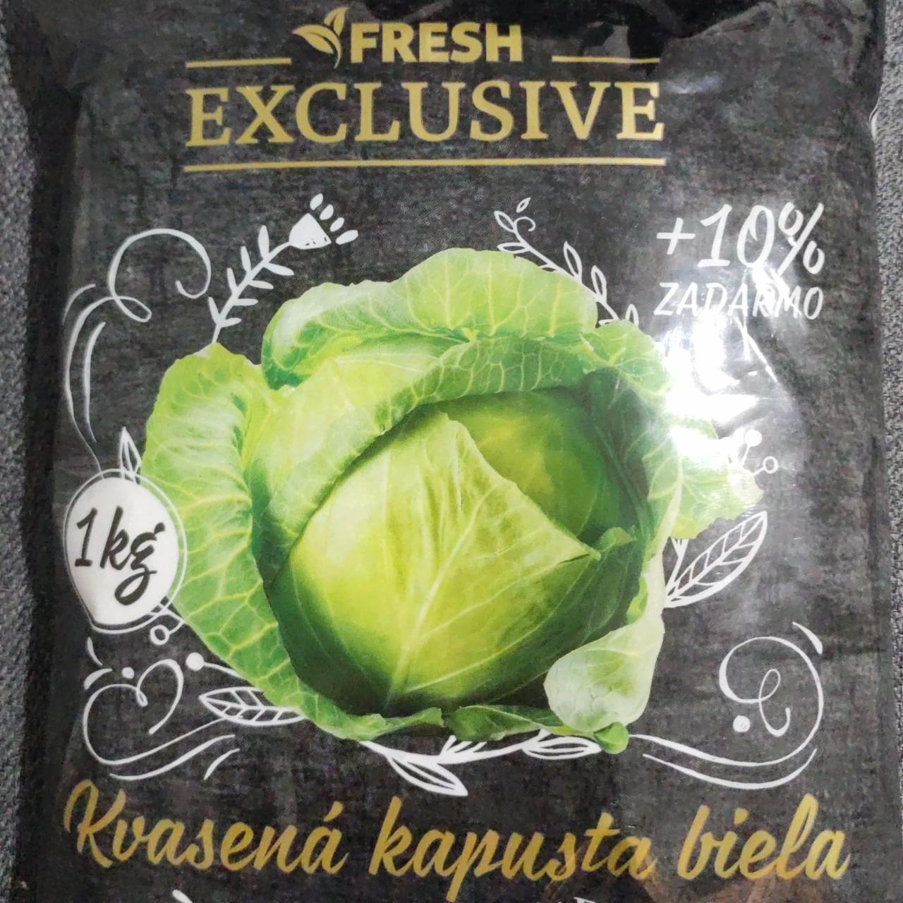 Fotografie - Kvasená kapusta biela Fresh exclusive