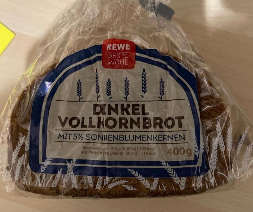 Fotografie - dinkel vollkornbrot Rewe