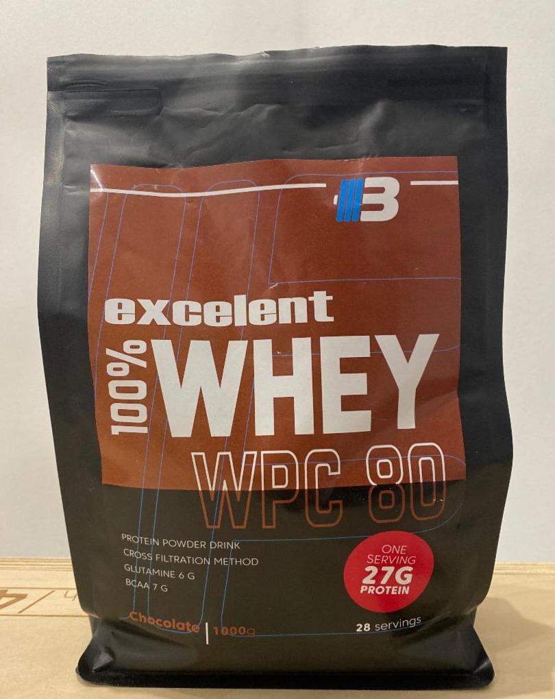 Fotografie - Excelent 100% Whey WPC 80 Chocolate Body Nutrition
