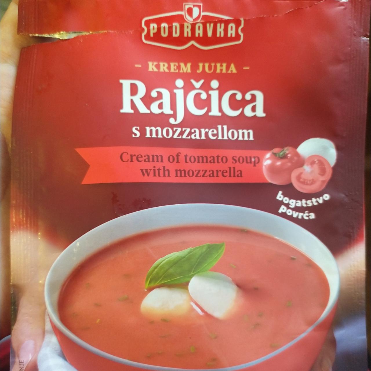 Fotografie - Rajčica s mozzarellomKrem juha Podravka