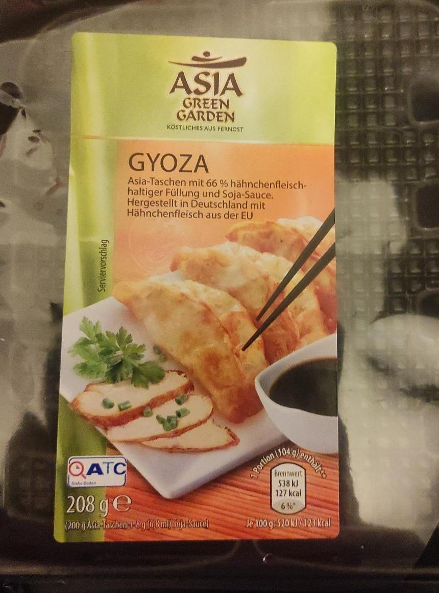 Fotografie - Gyoza Frische Teigtaschen mi 66% hähnschenfleichhaltinger Füllung