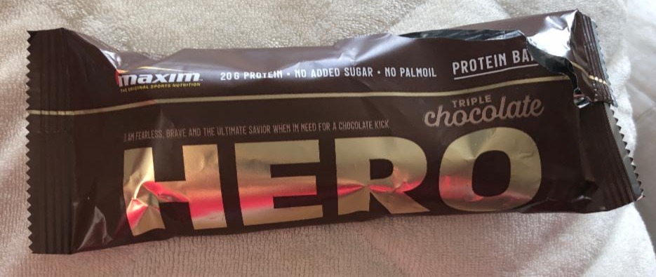 Fotografie - Maxim Protein bar Triple chocolate Hero