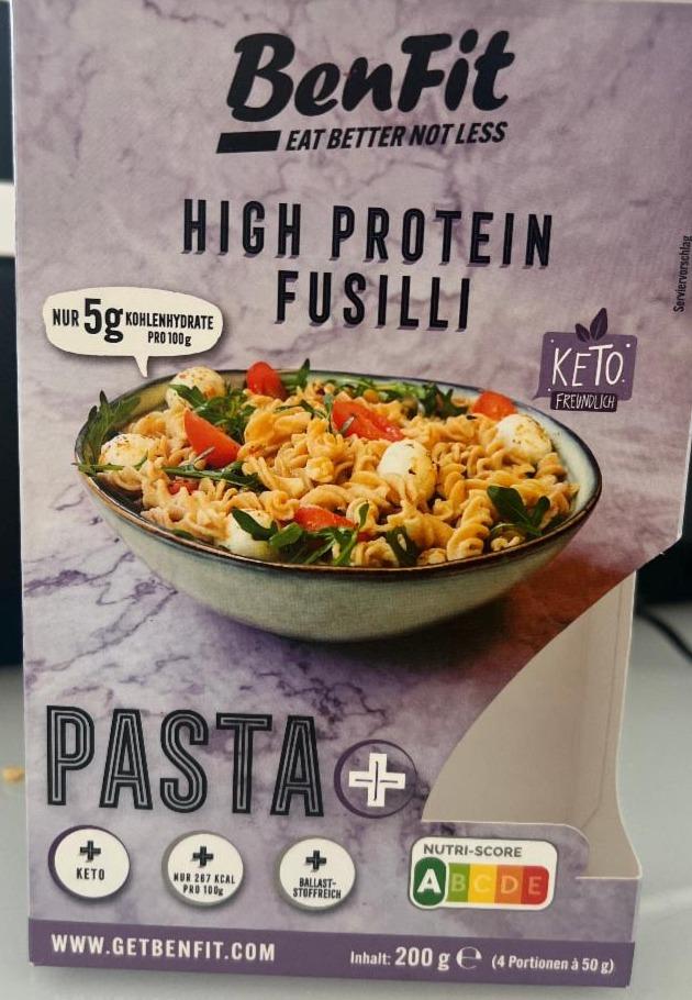 Fotografie - High Protein Fusilli BenFit