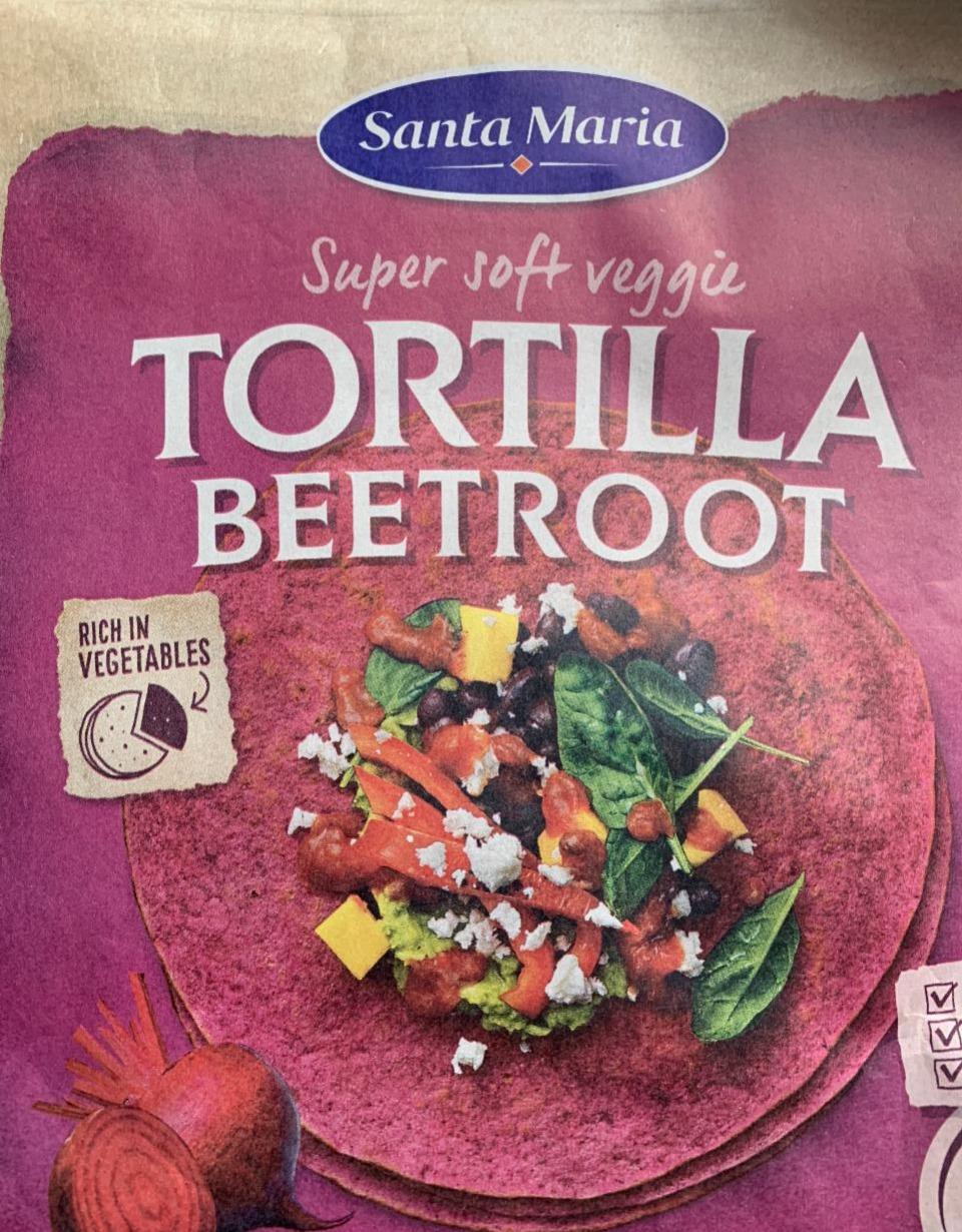 Fotografie - Tortilla beetroot Santa Maria