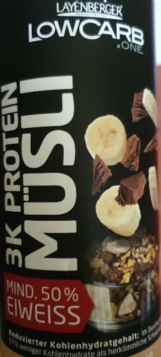 Fotografie - 3K Protein Müsli Choco-Banane Layenberger