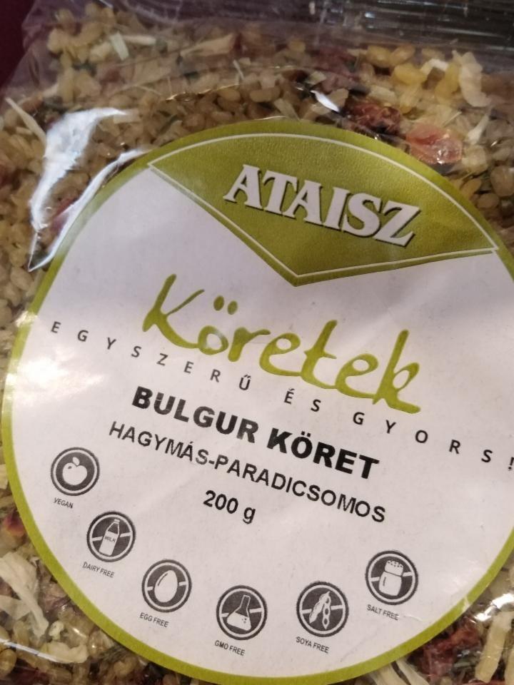 Fotografie - Bulgur Köret Hagymás-Paradicsomos Ataisz