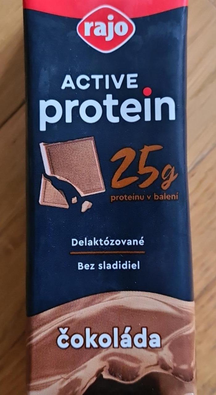 Fotografie - Active Protein Mliečny nápoj čokoláda Rajo