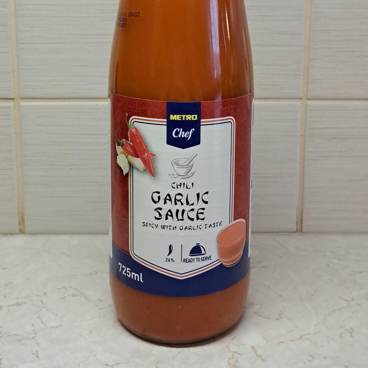 Fotografie - Chili Garlic Sauce Metro Chef