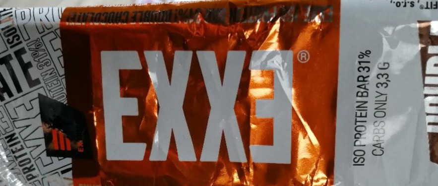 Fotografie - EXXE PROTEIN BAR 31 % Double Choco Extrifit